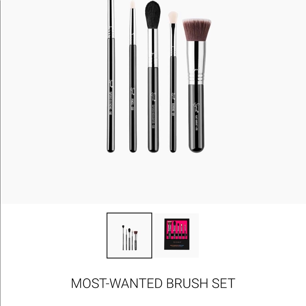 Sigma most wanted brush set
